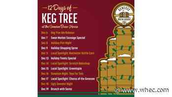 Let there be (Genny) light! Keg Tree returns to Genesee Brew House as part of new 12-day celebration