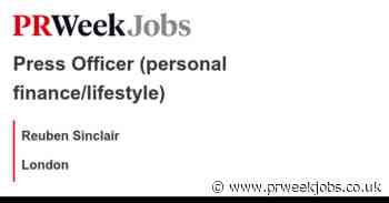 Reuben Sinclair: Press Officer (personal finance/lifestyle)