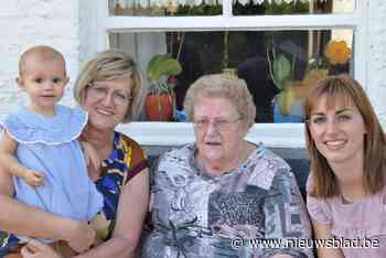 Feest voor viergeslacht na geboorte van Nore