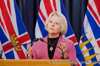 BC records 324 more COVID-19 cases, one death Tuesday – Vanderhoof Omineca Express - Omineca Express