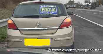 Learner driver bought car in Coventry before driving it home with no insurance or tax - Coventry Live