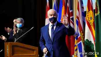 In a fiery speech, O'Toole says Canada is 'drowning in debt and division' on Trudeau's watch