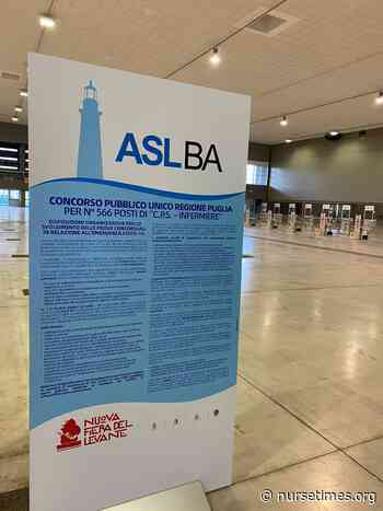 Concorso per 566 infermieri Asl Bari: pubblicata la graduatoria provvisoria - Nurse Times