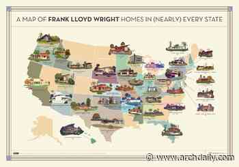 Mapping Frank Lloyd Wright's Creations throughout the United States