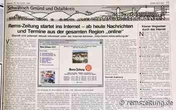 Rems-Zeitung: Seit 25 Jahren Nachrichten im Internet - Rems-Zeitung