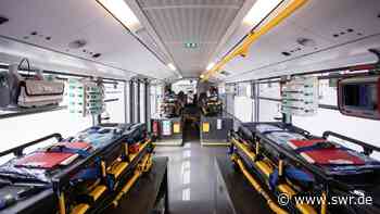 Intensivtransport-Bus für Covid-19-Patienten in Mannheim - SWR