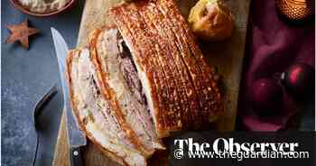 Claudia Roden’s roast belly of pork with baked apples recipe - The Guardian