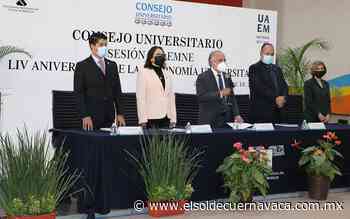 UAEM celebra 54 años de autonomía - El Sol de Cuernavaca