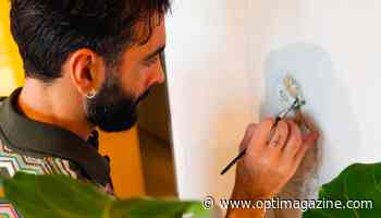 La copertina di Materia (Terra), un’opera unica dipinta da Marco Mengoni: la maxi-affissione a Milano - OptiMagazine