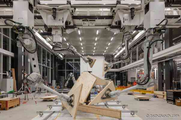 Robots and AI assist in designing and building Swiss university’s ‘hanging gardens’