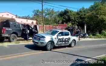 Se realiza operativo conjunto en Coatlán del Río - El Sol de Cuernavaca