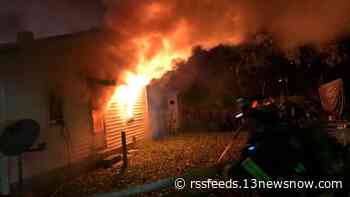 Unattended cooking blamed for Suffolk house fire that left person with serious burns
