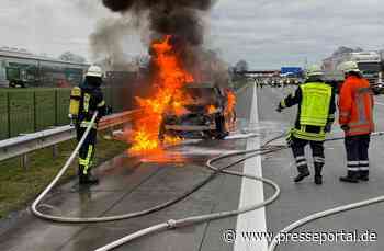 FW-ROW: Volvo brennt vollständig aus