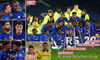The academy stars leading Chelsea's push for glory after Juventus were stunned by the Cobham kids