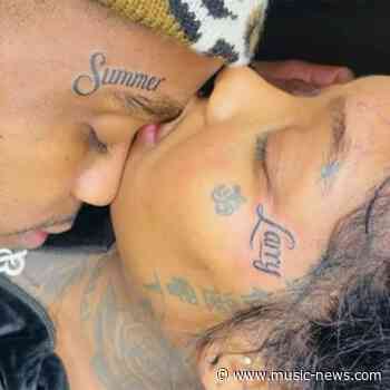 Summer Walker and boyfriend LVRD Pharaoh get matching face tattoos