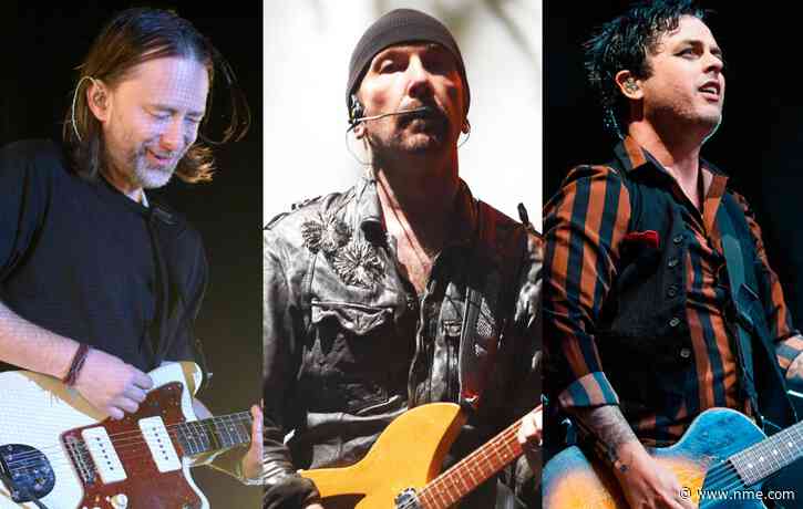 Radiohead, Paul McCartney, U2, Green Day and more are auctioning off guitars for charity