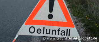 Massive Ölspur – Radfahrer stürzt und verletzt sich schwer - Traunsteiner Tagblatt
