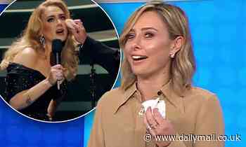 Today: Allison Langdon breaks down over Adele's reunion with her teacher - Daily Mail