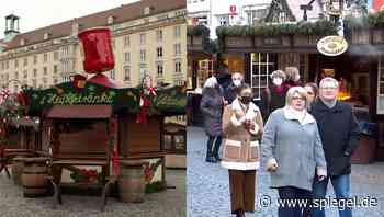 Weihnachtsmärkte in Deutschland: Adventsstimmung in Köln, Totalausfall in Dresden - DER SPIEGEL