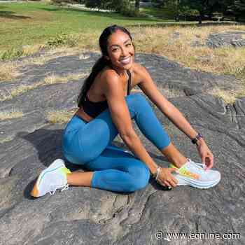 Photos from Tayshia Adams Prepares for NYC Marathon 2021 - E! Online - E! Online