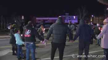 Community holds vigil for 2 children killed in Lyell Avenue crash