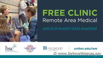 Clinic to provide free dental, vision and medical care Dec. 11-12 - City of Fort Worth