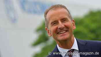 Volkswagen: Herbert Diess bekommt Unterstützung aus dem Betriebsrat