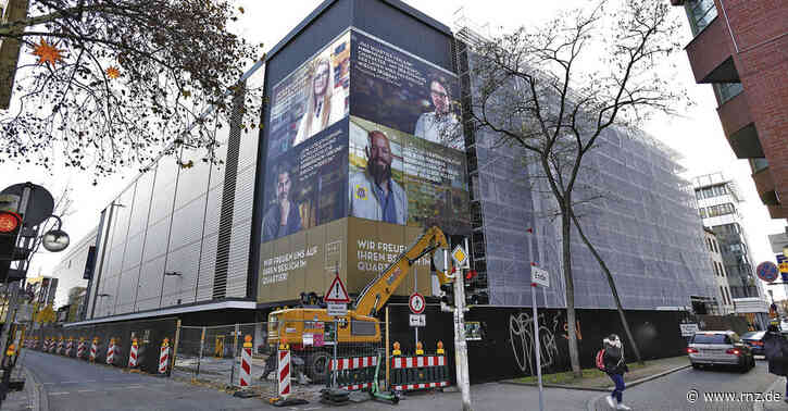 Abriss:  Nur Keller und Erdgeschoss bleiben vom Mannheimer Kaufhof übrig