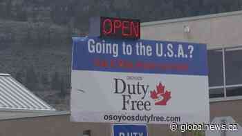 Canada-U.S. border near Osoyoos reopens to non-essential visitors - Globalnews.ca