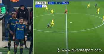 Man Utd’s Bruno Fernandes produced an outrageous pass for Marcus Rashford against Villarreal - GiveMeSport