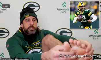 Packers QB Aaron Rodgers now says he was just JOKING when he claimed he's suffering from 'COVID toe'