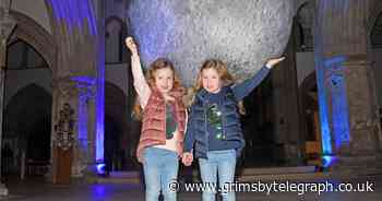 Incredible Museum of the Moon exhibit now on show in Grimsby Minster - Grimsby Live