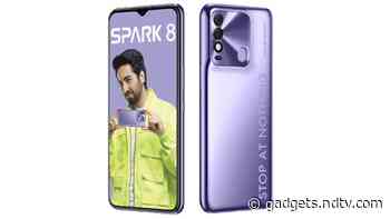 Tecno Spark 8 Gets a New Variant With 4GB RAM, MediaTek Helio G25 SoC in India: Price, Specifications