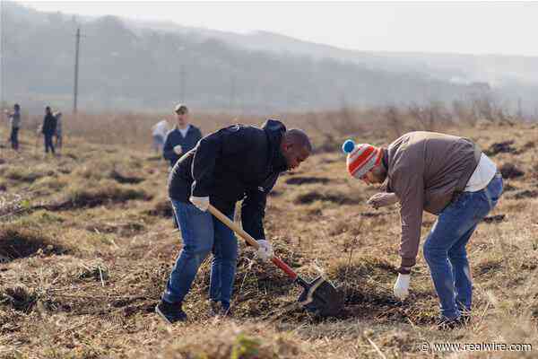 Bristol-based Amdaris plants 'client forest' in Moldova to mark launch of significant carbon reduction goal