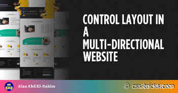 Control Layout in a Multi-Directional Website