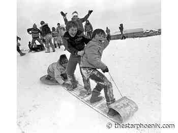 Throwback Thursday: Toboggan hill