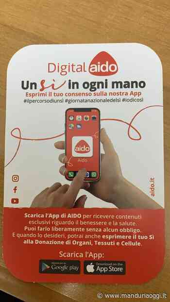 MANDURIA - L'UG Manduria Sport scende in campo al fianco della sezione di Manduria dell'AIDO - ManduriaOggi