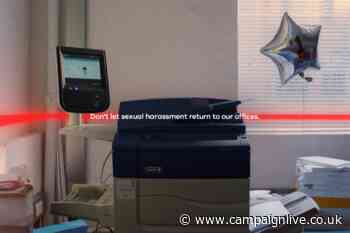 Eerie TimeTo ad highlights danger of sexual harassment as people return to the office