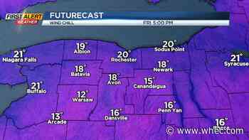 Yellow Alert Friday for a return to wintry conditions