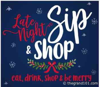 Late Night Sip and Shop Returns to Downtown Fergus - Grand 101.1 FM