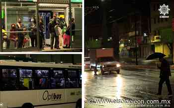 ¡A sacar chamarras y guantes para mitigar el frío! - El Sol de León