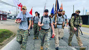 Alabama students raise awareness for veteran suicide in march from Tuscaloosa to Auburn
