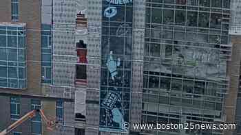 Student designs 5-story tall artwork for New Boston Arts Academy - Boston 25 News