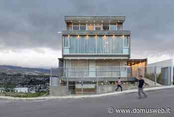 Glass and cement suspended between the sky and the Cordillera - Domus