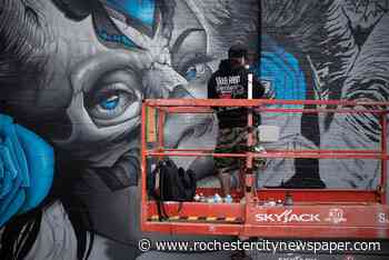 Take a post-feast street art stroll