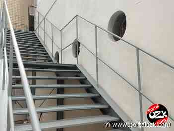 Porto do Açu ergue escada de emergência no Hospital Ferreira Machado, em Campos - Portalozk.com