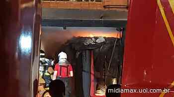 Escada Magirus não é necessária no incêndio de tapeçaria na Barão, diz Corpo de Bombeiros - Jornal Midiamax
