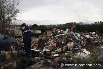 Epaves, plastiques, pneus... La gendarmerie contrôle un site suspect à Mandelieu