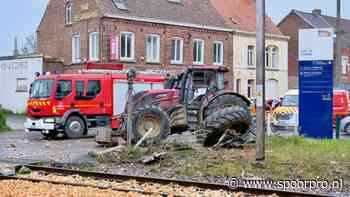 TGV botst op tractor tussen Lille en Duinkerke - SpoorPro.nl