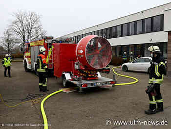 Feuer in der Schultoilette in Neu-Ulm